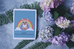 Chihuahua sympathy card, DIGITAL DOWNLOAD, Dog Sympathy card Product Image 5