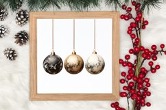 Antique Christmas Ornament Clipart, Christmas Clipart Product Image 3