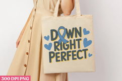 Down Right Perfect PNG, Syndrome Sublimation PNG Product Image 3