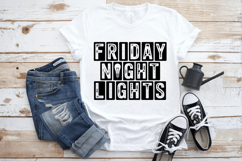 Friday Night Lights PNG Sublimation | Soccer PNG Design Product Image 1