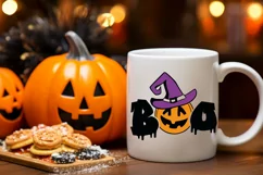 Happy Halloween svg, Boo svg, Spooky season svg Product Image 3