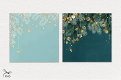 Christmas digital paper, background clipart Product Image 3