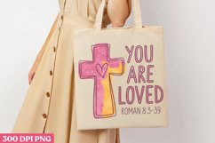 You are loved Roman PNG, God Is Love Clipart PNG Product Image 3