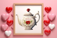 Watercolor Valentines Day Clipart, Christmas Clipart Product Image 3