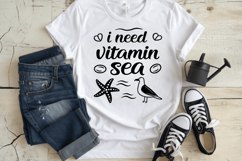 I Need Vitamin Sea SVG Design, Summer &amp; Beach SVG Design Product Image 3