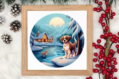 3D Christmas Dog Ornament, 3D Christmas Dog Ornaments Product Image 3