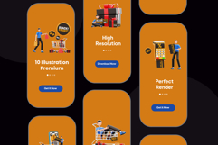 Black Friday 3D Illustration Pack Product Image 3