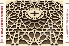 Box Organizer v5 - laser cut file - Glowforge ready SVG Product Image 3