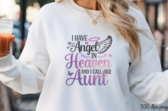 I HAVE AN Angel IN Heaven PNG Product Image 3