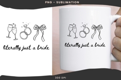 Bride png design for T-shirts Product Image 3