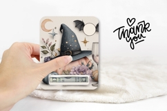 Boho Halloween Gift Card Printable, Money Card Design Product Image 3