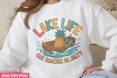 Lake life cold drinks &amp; salty PNG, Hello Summer Sublimation Product Image 3