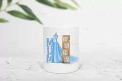 Mum Baby Bump Dress Sublimation Design| 2 PNG Files Product Image 3