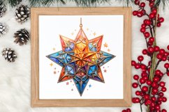 Beautiful Christmas Set Clipart, Beautiful Christmas Clipart Product Image 3