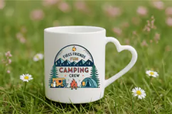 Camping Crew Png, Outdoor Adventure Crew PNG Sublimation Product Image 3