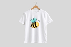 Watercolor Bumble Bee Clipart Product Image 2