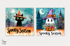 Spooky Season digital paper Product Image 3
