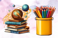 Back to School Gamepad Clipart Sublimation Bundle, Gamepad Product Image 4