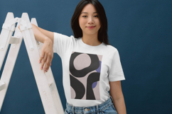 Modern Abstract Shapes Embroidery Design Product Image 3