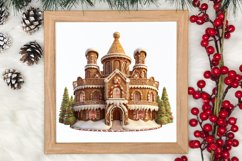 Watercolor Santa Claus Sublimation Clipart, Santa PNG Product Image 3