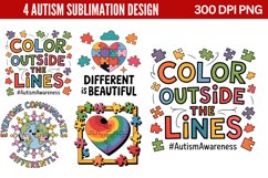 Autism Sublimation Bundle PNG Product Image 3