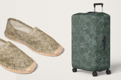 Nordic Mountains Seamless Pattern Product Image 3