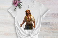 Funny Prehistoric Christmas Clipart Sublimation Product Image 3