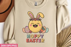 Hoppy Easter PNG, Retro Easter Sublimation PNG Product Image 3