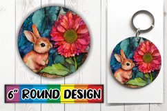 Radiant Car Coaster Circle PNG, Animals Product Image 1