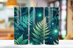 3D Digital Detox Forest Seamless Tumbler Wrap - Holographic Product Image 3