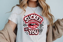 Sucker for you Sublimation, Valentine Sublimation PNG Product Image 3
