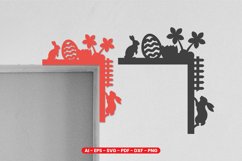 Easter Door Corner - Easter Decoration Lasercut Product Image 4