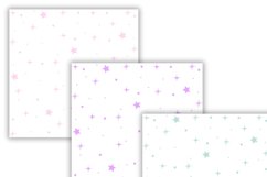 hand-drawn stars digital papers Product Image 2