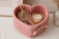 Basket base heart shape 6 inch digital file. Purse basket ma Product Image 3