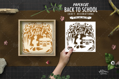 Back to School Paper Cut Design for Crafting Product Image 1