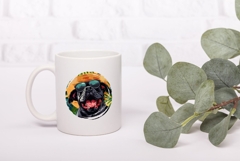 Cane Corso Dog Illustration, Summer Cane Corso Dog PNG Product Image 3