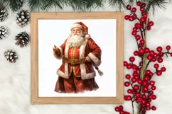 Gold Christmas Watercolor Clipart Sublimation, Christmas PNG Product Image 3