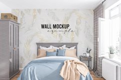 Wall mockup - Interior mockup - Wallpaper mockup Product Image 3