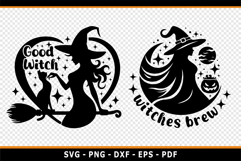 Halloween SVG, Witch SVG, Witches SVG, Witchy PNG Product Image 3