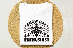 Snow Day Enthusiast Svg, Snow Day Vibes Svg, Snow Lover Svg. Product Image 3