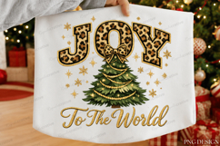 Joy to the World Christmas Tree PNG Design joy to the world Product Image 4