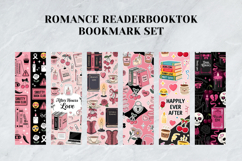Romance Reader &amp; Romantasy Bookmark Set,Pink BookTok Gift Product Image 3