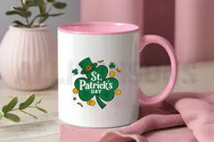 St. Patrick's Day Sublimation PNG, Shamrock PNG Design Product Image 3