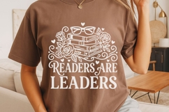 Readers Are Leaders Svg, Book Lover Svg, Book Club Svg. Product Image 4