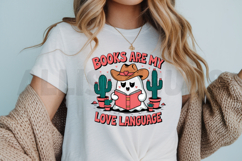 Books Are My Love Language Sublimation PNG Product Image 3
