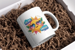 Shine &amp; Rise Motivational Quote PNG Pack Product Image 3