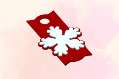 Snowflake 40 OZ Tumbler Stl/3MF Files for 3D Print Product Image 3