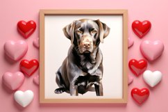 Valentine Pet Dogs Clipart Bundle, Valentine Pets Clipart Product Image 7