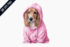 Valentine's Day DOG Sublimation PNG Design Product Image 1