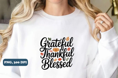 Thanksgiving PNG Sublimation design, Thanksgiving png design Product Image 3